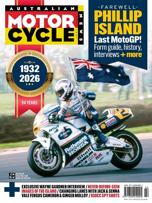 Cover image for Australian Motorcycle News